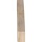 Ekena Millwork 6"W x 32"D x 36"H Westlake Rough Sawn Knee Brace, Douglas Fir BRC06X32X36WTL00RDF - alternate 4